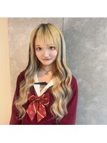 ガルボヘアー 心斎橋店(garbohair)&nbsp;プルエクステ/ハイトーン/ローライト/デザインカラー