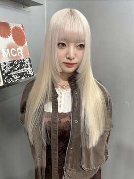 ペレ アネックス 大阪梅田茶屋町店(PELE ANNEX) くびれヘア/アプリコットオレンジ/夏のヘアアレンジ/梅田