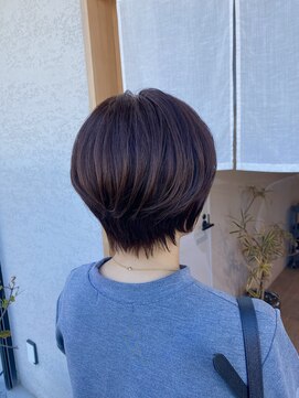 シスイ(sisui) ショート ボブ/ピンクブラウン