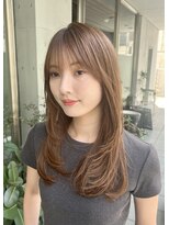 ビュートリアム 南青山(BEAUTRIUM)&nbsp;顔まわりレイヤーカット/ミディアムレイヤーカット