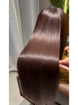 【☆エイジングケアカラーコースー5才】髪質改善ケアカラー