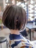 シャロン(SHARON) 【SHARON】丸みボブ×デザインハイライト