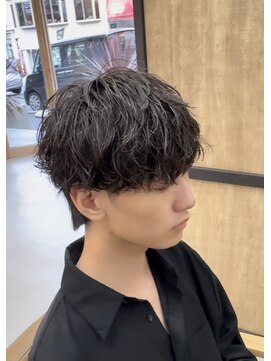 メンズギフト(men's GIFT) シャドウパーマツイストスパイラルパーママッシュツーブロック