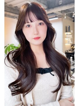ヘアメイクアモーレ 光の森店(Hair Make Amore) 髪質改善ストレートゆる巻き仕上げ