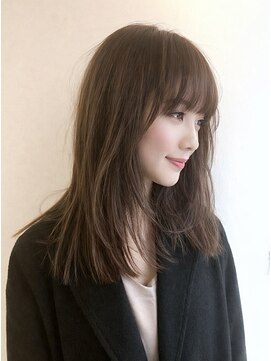 ユール 自由が丘(Yule) 【自由が丘】抜け感のある顔周りレイヤーとグレージュカラー