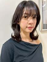 キース ヘアアンドメイク 恵比寿(kith. hair&make)&nbsp;ミディアム/レイヤーカット/ナチュラルレイヤー/外ハネ