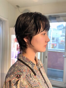 フラミンゴバイカーニバル 江古田(Flamingo by carnival) ココアブラウン/赤み消し/ブリーチなしダブルカラー/江古田