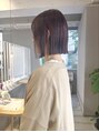 アンハーツ(ann HEARTS) 似合うラインでカットするシンプルなボブです