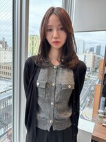 モンルル プル(mon loulou + plus)&nbsp;レイヤーカット、顔まわりレイヤー、似合わせカット
