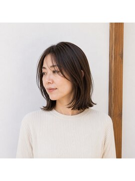 スープレックス ヘアーデザイン(SOUPREX HAIR DESIGN) 大人のミディアムボブ 20代 30代 40代 50代 60代 ミセス ボブ