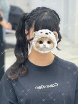 アイトーキョーエス 渋谷(AI TOKYO S)&nbsp;サイドポニーテール/サイドポニー/カチモリ/盛り髪/