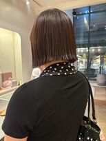ブクレット(Bouclettes)&nbsp;切りっぱなしボブ/ライトブラウン