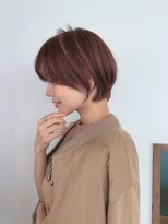 ピュアメンド 梅田(Pure Mend)&nbsp;ローズブラウン×スッキリショート