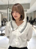 ハニー(HONEY by Chord)&nbsp;【yu-ri】ラテベージュ×ボブスタイル