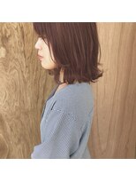 ツイギー 伊賀上ビル店(TWiGGY)&nbsp;肩でハネる、無造作な外ハネボブ。