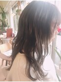 ミディアムアッシュカラー