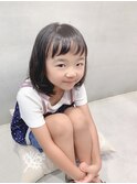 【hair salon W】キッズボブ
