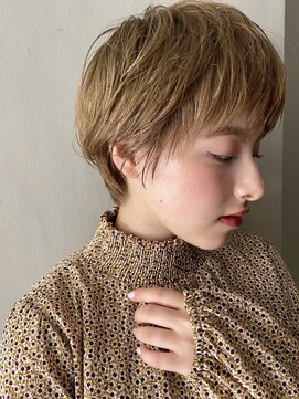 ロニカ 銀座(LOuNICA) 大人可愛いベビーショート☆セシルカットスウィングショート