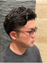 プレミアムバーバー 目黒店(PREMIUM BARBER produce by HIRO GINZA)&nbsp;おしゃパーマでセットを簡単に！