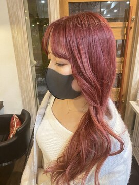 ボアップ 松山店(boappu) #ボアップ#ピンクヘアー