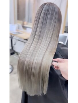 シェア 天王寺(share) バレイヤージュ/ホワイトベージュ/シルキーベージュ