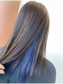インナーcolor/ハイトーンカラー/ブルーグレージュ/20代30代40代