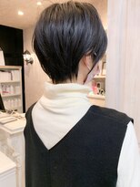 キャアリー(Caary)&nbsp;丸みショートヘア福山市Caary人気 /ショートボブ/ベリーショート