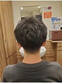 ツーブロック/ナチュラル/刈り上げ/清潔感/メンズショート