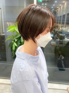 ピークス(PEAKS) 大人可愛いショートボブ前下がりショートボブ大人ショート