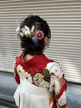 トータルビューティ ジェム バイ ヘアタイム(TOTAL BEAUTY gem by HAIR TIME) 卒業式袴着付けヘアセット