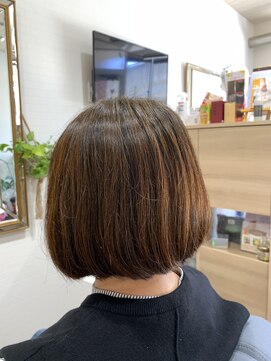 エムエスアール(msr) 艶感ボブスタイル