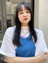 ステイシー(stay she)&nbsp;黒髪ストレートスタイル