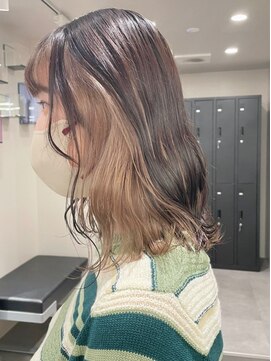 ベレーザ 渋谷(BELEZA) 4829ニュアンスカラーハイトーングラデーションインナーカラー