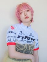 ナチュラルウルフ_ピンクベージュインナーグレージュ_39433