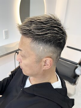 ベア(Bear) メンズカット/金メッシュ/ホワイトメッシュ/メンズブリーチ