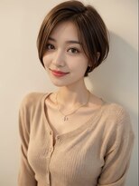 アルトル 池袋(altru)&nbsp;◇大人可愛い30代40代50代前下がりショートボブ丸みショート