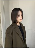 【ステップボーンカット】切りっぱなしボブ/半端前髪/伸ばしかけ
