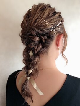 ヘア アート イーズ(hair art EAZE) 結婚式ドレスヘア