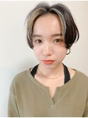 フェイスフレーミング×ハンサムショート