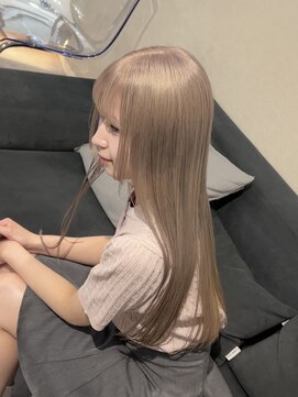 ローレン(Lolen.) ミルクティーグレージュ×ロングヘア【野上翔平】