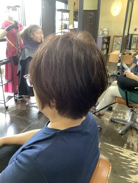 ワラティク(WARATI C) 白髪ぼかしでピンクブラウン