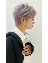 ミドル(MIDDLE)&nbsp;韓国風/ハイトーン/ウルフ/メンズ/夜間/府中