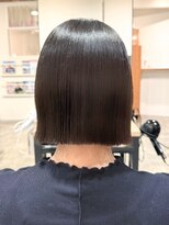 ノア(NOA)&nbsp;【NOA】マロンベージュ伸ばしかけツヤ髪ボブ