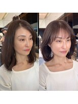 アンジュレーブ(AngeReve)&nbsp;前髪【2wayバング】作って大変身★レイヤーカットお任せ下さい★
