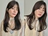 【 骨格補正◎ 】韓国風レイヤーカット＋艶カラー＋Aujuaトリートメント