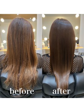 ツヤと髪 クリム(crim) 髪質改善、エステカラー・20代 30代、40代