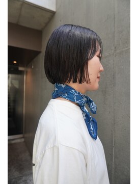 カシ 中目黒(CASI) ミニボブ/ショート/黒髪ショート/前髪カット