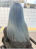 韓国ヘア顔周りレイヤー暗めミルクティーベージュグレージュ