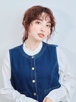 ユニックス モザイクモール港北店(UNIX)&nbsp;【UNIX港北】カーリーウルフ#ウルフヘア#暖色カラー