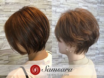 サムサラ 飯山満店(Samsara)の写真/駅近で通いやすいのが嬉しい◎再現性抜群のカットで自分史上最高のスタイルをで日々のお手入れも簡単に☆
